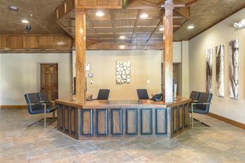 Reception area